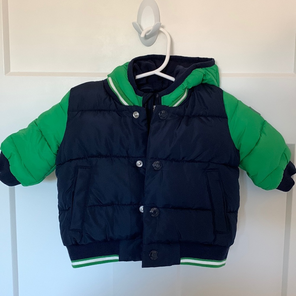Baby Gap Coldcontrol Max Puffer Hooded Coat size 3-6 months